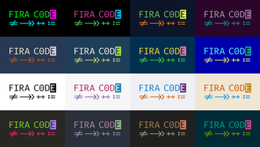Fira Code: шрифт с лигатурами для кода
